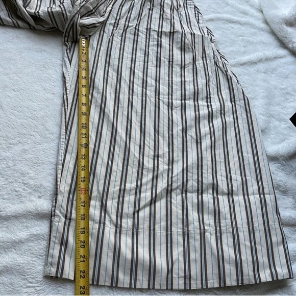 Cos striped wide leg pants